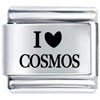 I Heart Cosmos Laser Italian Charm