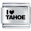 I Heart Tahoe Laser Italian Charm