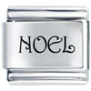 Christmas Noel Laser Italian Charm