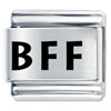 Bff Best Friends Forever Laser Italian Charm