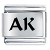 Ak Alaska State Laser Italian Charm