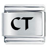 Ct Connecticut State Laser Italian Charm