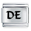 De Delaware State Laser Italian Charm