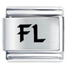 Fl Florida State Laser Italian Charm