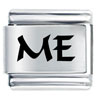 Me Maine State Laser Italian Charm