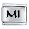 Mi Michigan State Laser Italian Charm