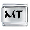Mt Montana State Laser Italian Charm