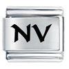 Nv Nevada State Laser Italian Charm