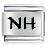 Nh New Hampshire Laser Italian Charm