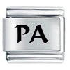 Pa Pennsylvania State Laser Italian Charm