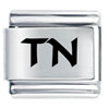 Tn Tennessee State Laser Italian Charm