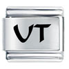 Ut Utah State Laser Italian Charm