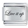 Live It Up Laser Italian Charm