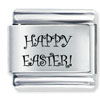 Happy Easter Laser Italian Charm