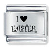 I Heart Easter Laser Italian Charm