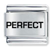 Perfect Laser Italian Charm
