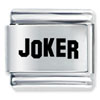 Joker Laser Italian Charm