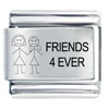 4 Ever Friendship Italian Charms