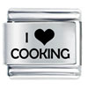 I Heart Cooking Laser Italian Charm