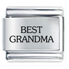 Laser Best Grandma Laser Italian Charm