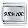  Survivor  Laser Italian Charm