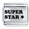 Super Star Laser Italian Charm