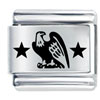 Eagle Laser Italian Charm