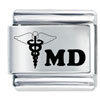 Md Medical Doctor Laser Italian Charm