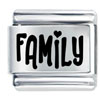 Laser Family Italian Charm