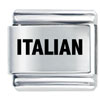 Italian Laser Charm