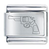Pistol Laser Italian Charm