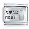 Laser Poker Night Italian Charm