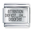 Attention Deficit Laser Italian Charm
