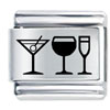 Drinks Laser Italian Charm