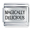 Magically Delicious Laser Italian Charm