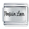 Penguin Lover Laser Italian Charm