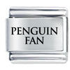 Penguin Fan Laser Italian Charm