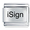 Isign Laser Italian Charm
