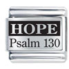 Hope Of God Laser Italian Charm