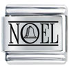 Noel  Bell  Laser Italian Charm