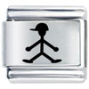 Boy With Hat Friendship Italian Charms
