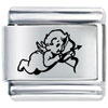 Cupid Of Love Laser Italian Charm
