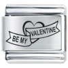 Valentine Words Laser Italian Charm