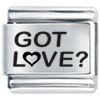 Got Love Laser Italian Charm