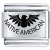 Native American Bird Italian Charm