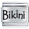 Beach  Bikini  Laser Italian Charm