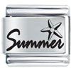 Summer Starfish Laser Italian Charm