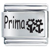 Cousin Prima Flower Laser  Italian   Charm 