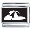 Laser Beach Umbrella Italian Charm