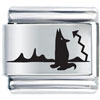 Lonely Animal Laser Italian Charm
